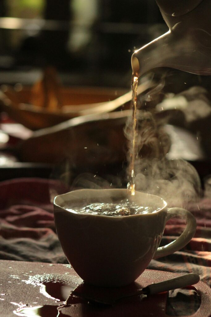 tea ritual slow living morning