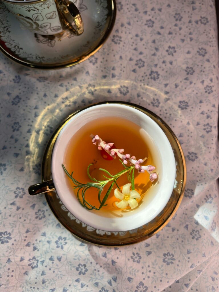 tea ritual slow living morning